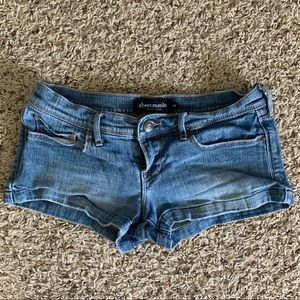 Abercrombie Stretch Jean Shorts